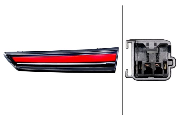 Lampa zespolonych świateł tylnych do Opla, 2SA 014 995-121, HELLA w ofercie sklepu e-autoparts.pl 